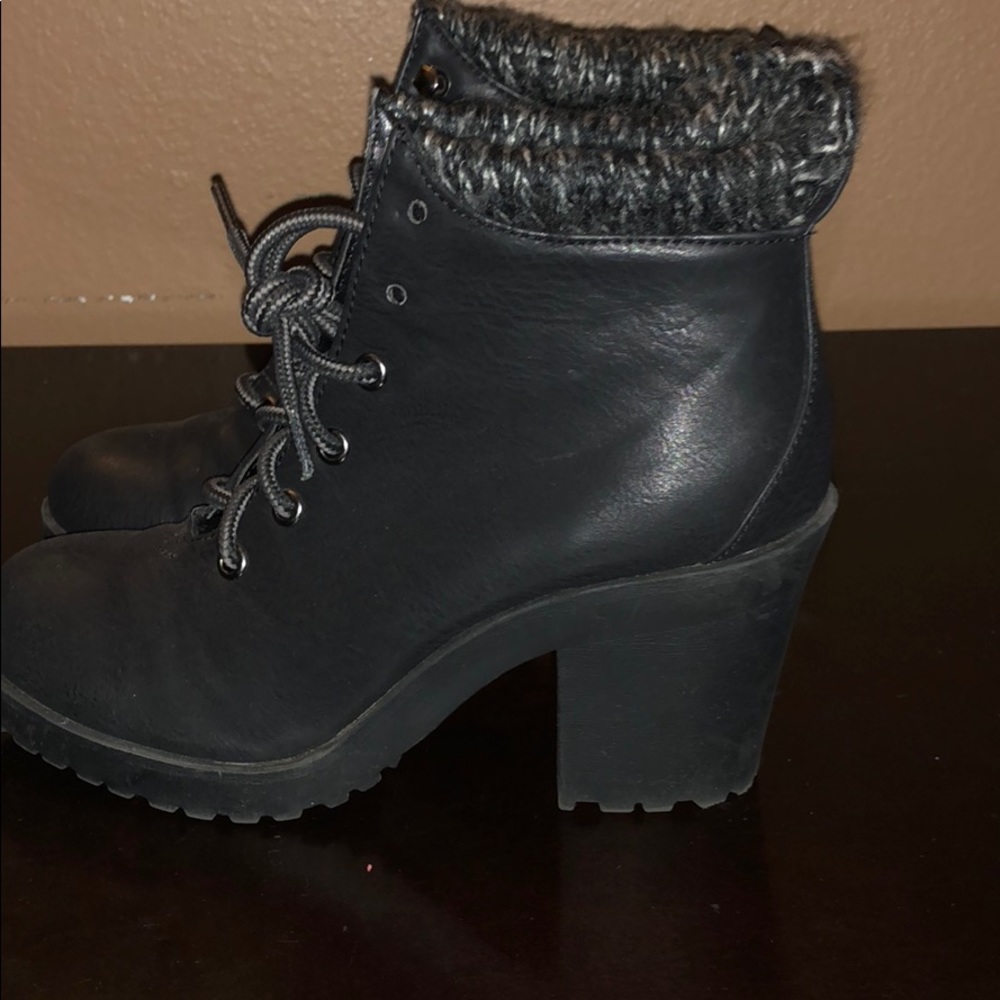 Black booties